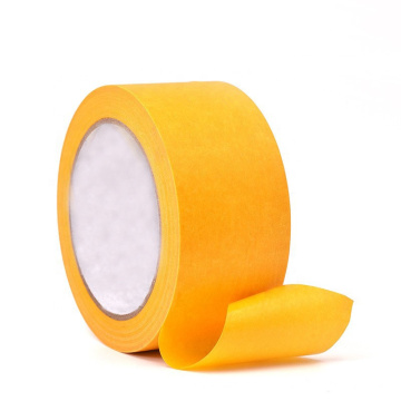 Fita adesiva de lavagem de papel liso japonês 3M de alta temperatura para mascaramento de pintura de reparos de automóveis sem resíduos